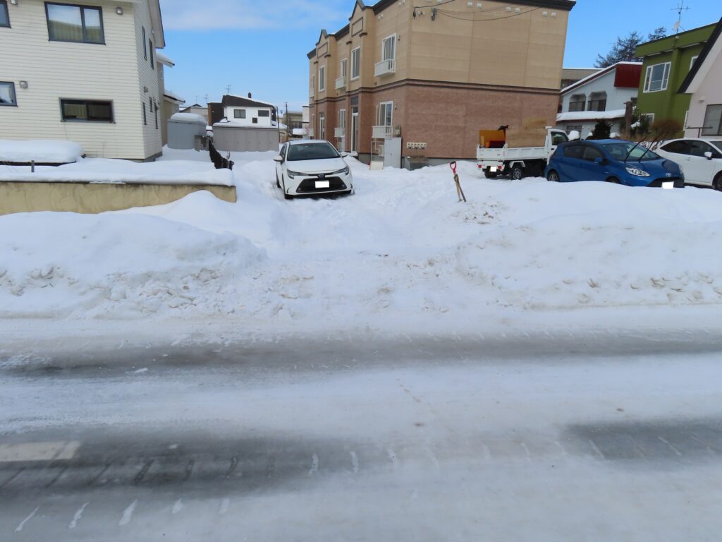 ９号物件除雪