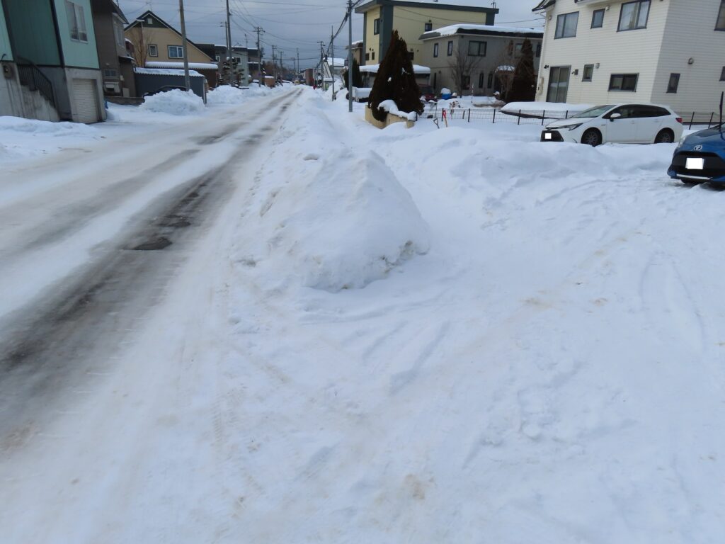 ９号物件除雪