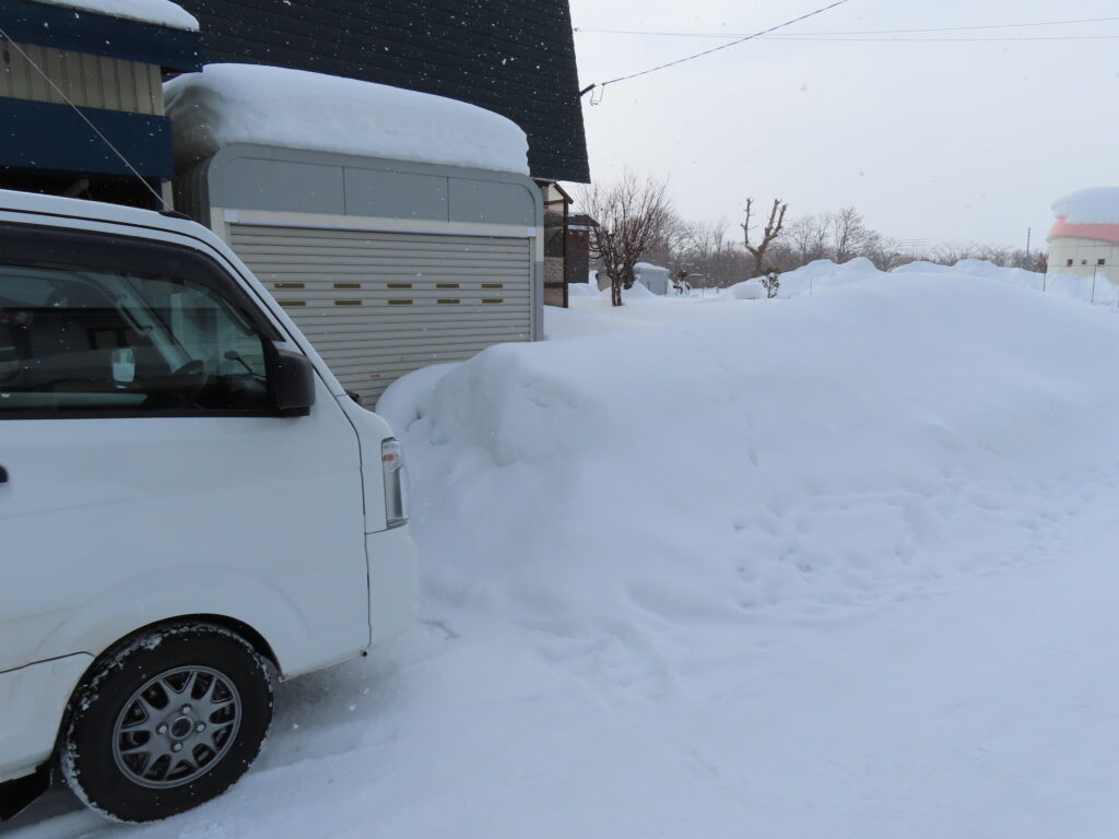 ８号物件除雪