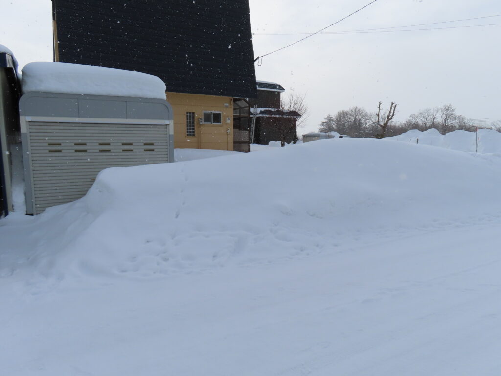 ８号物件除雪