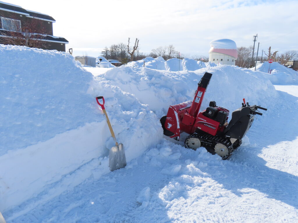 ８号物件除雪