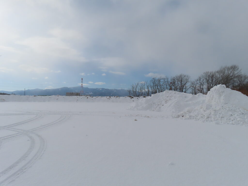 雪捨て場