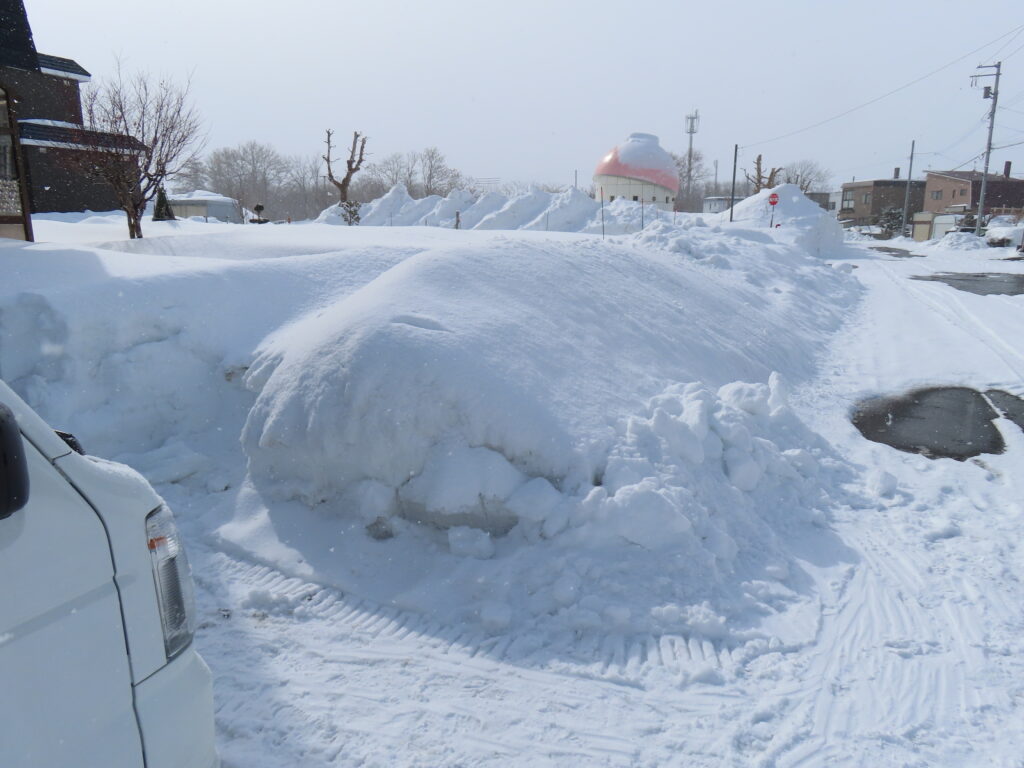 ８号物件除雪