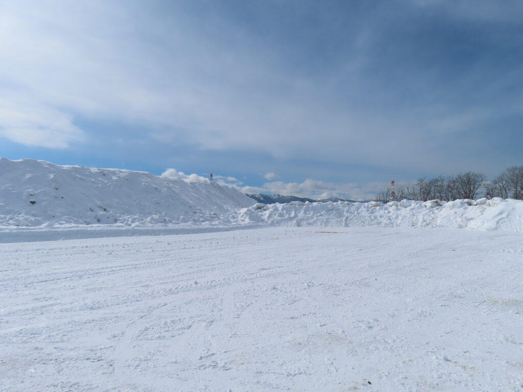 雪捨て場