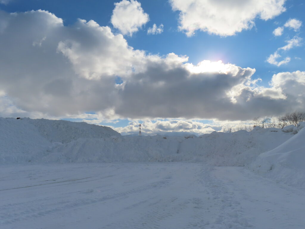 雪捨て場