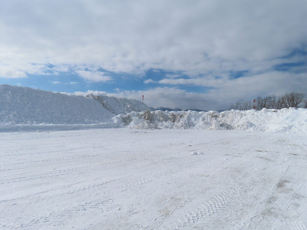 雪捨て場