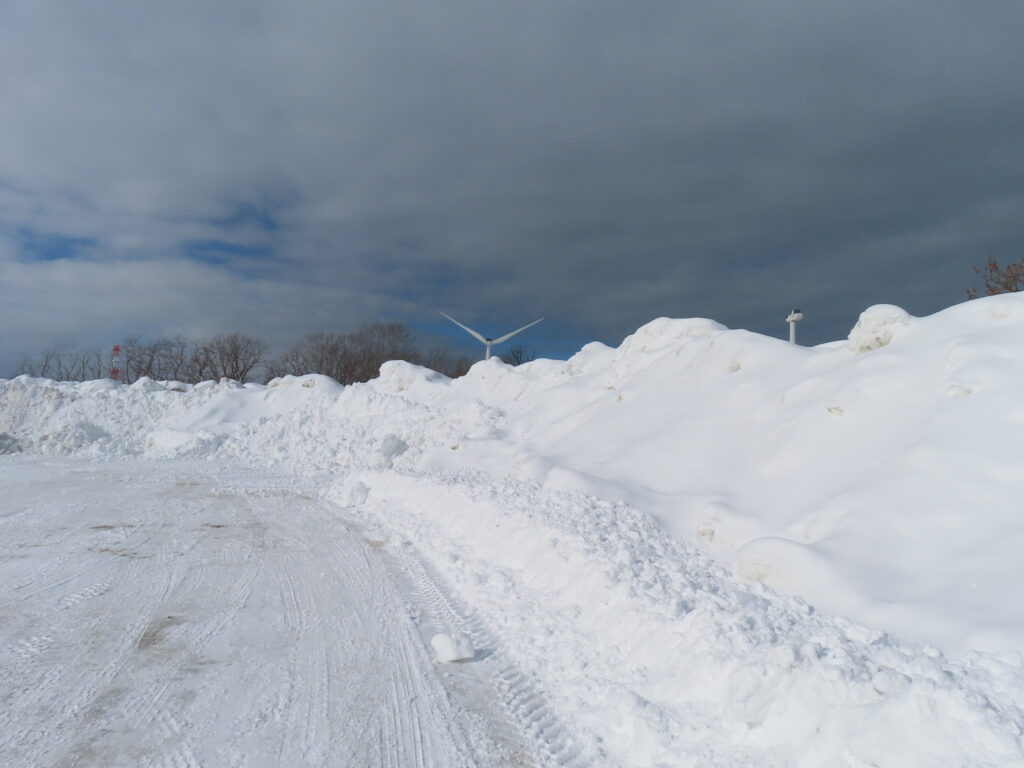 雪捨て場