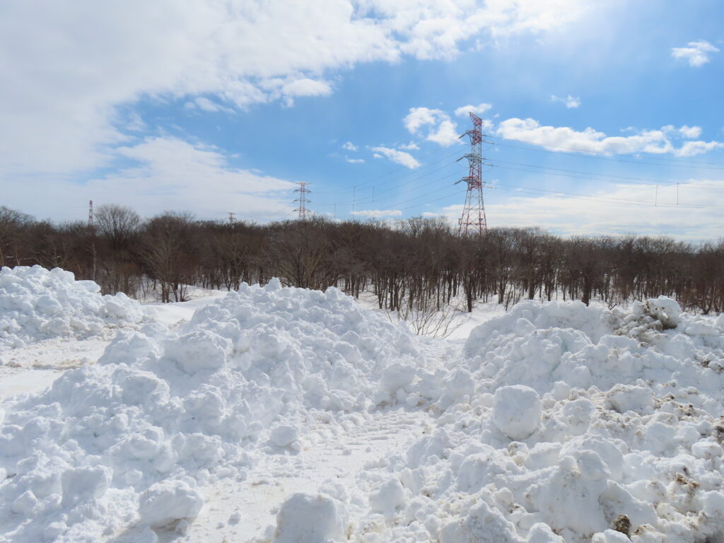 雪捨て場