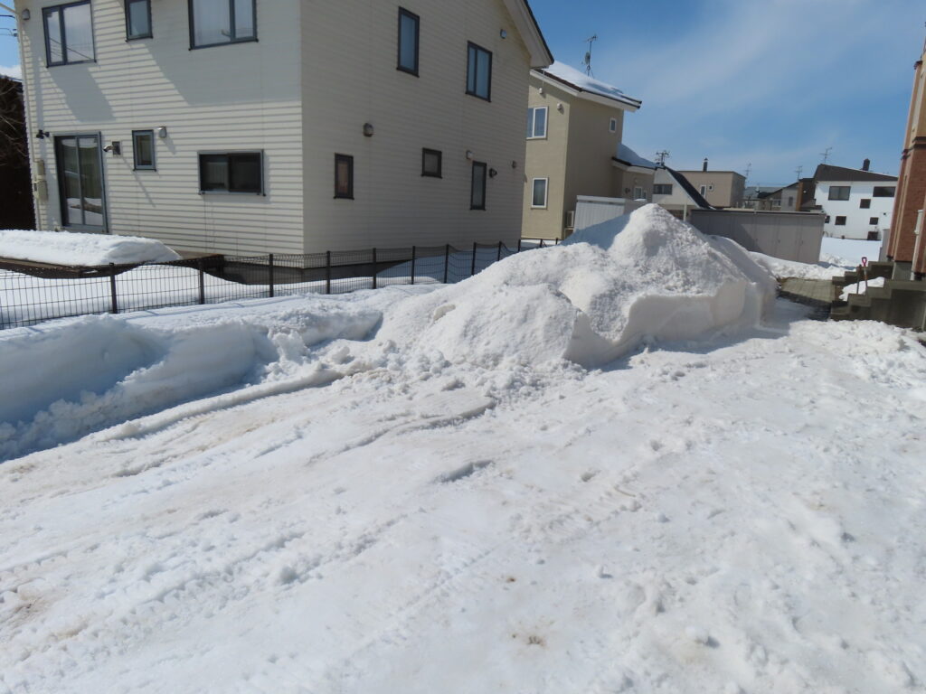 ９号物件除雪