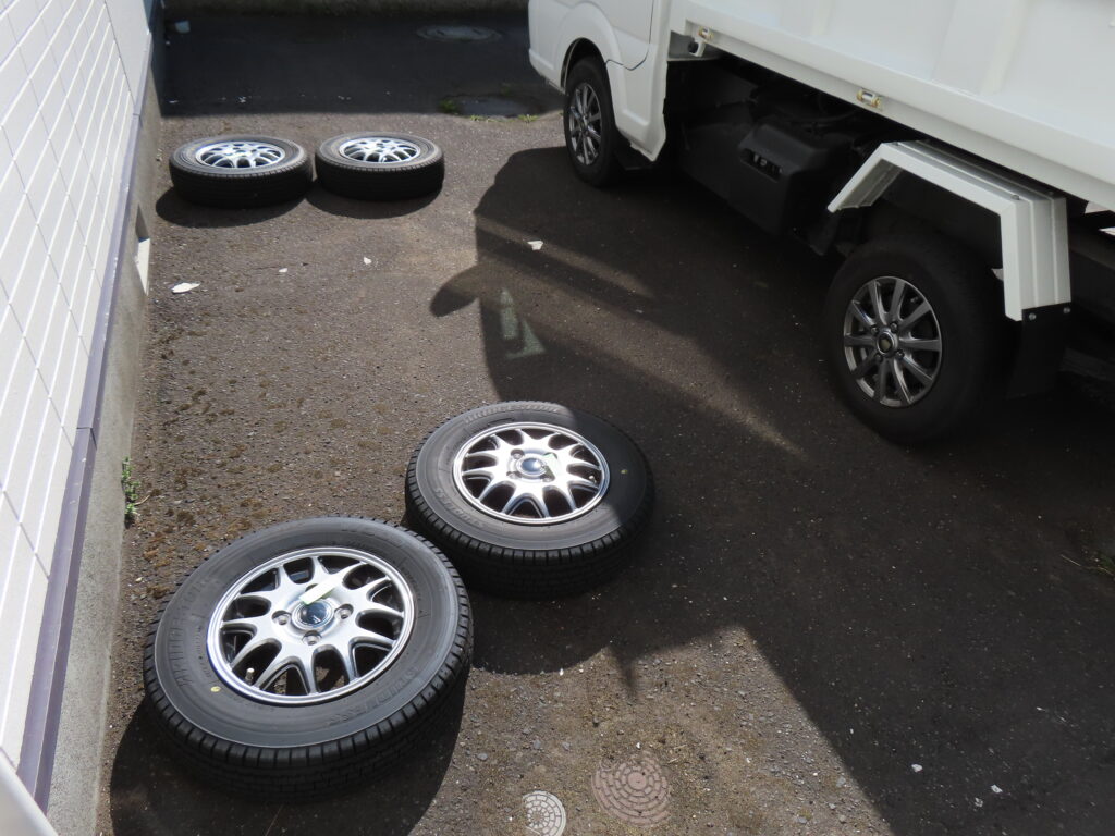 タイヤ交換