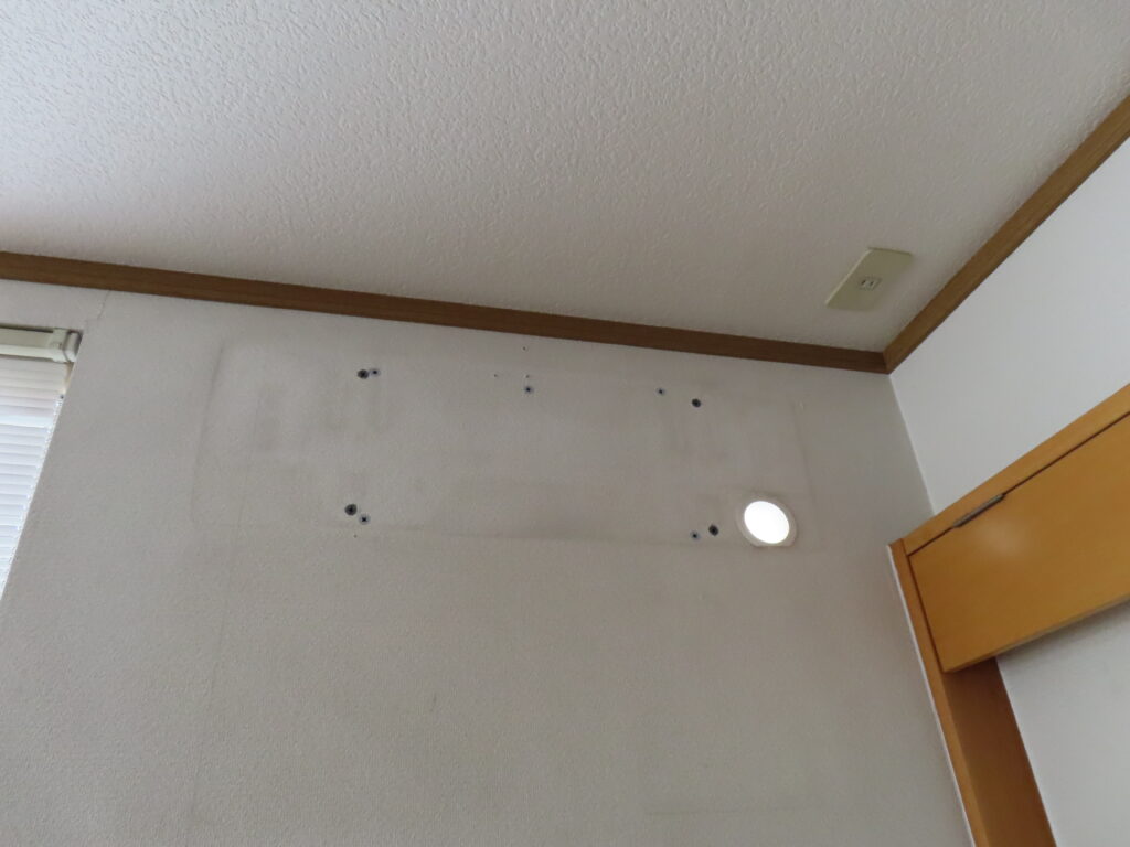 エアコン取付け