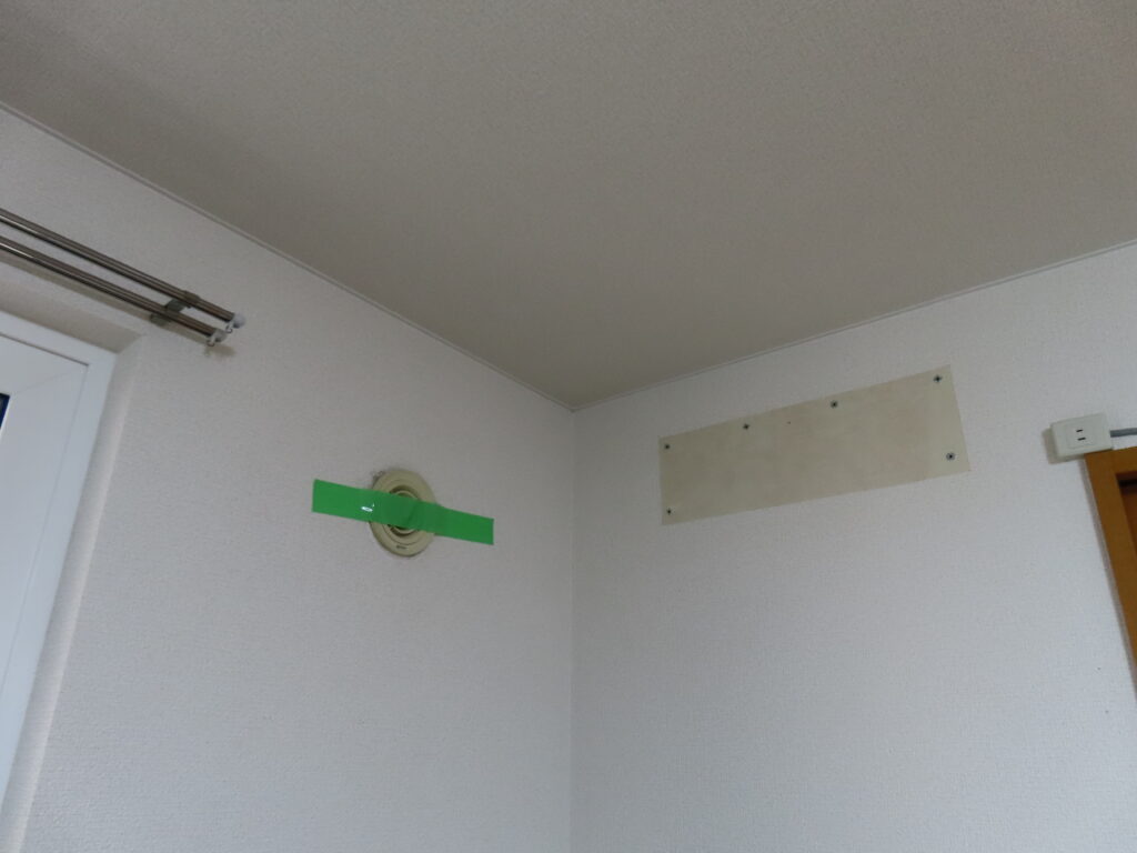 エアコン取り外し