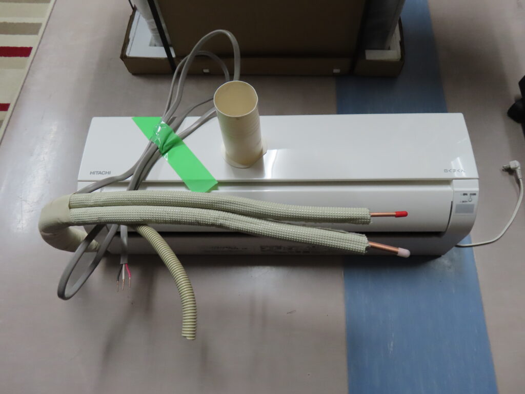 エアコン取り外し