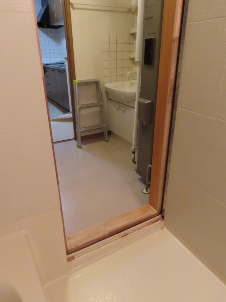 ユニットバス解体