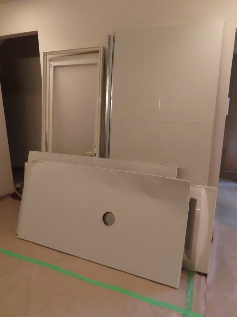 ユニットバス解体
