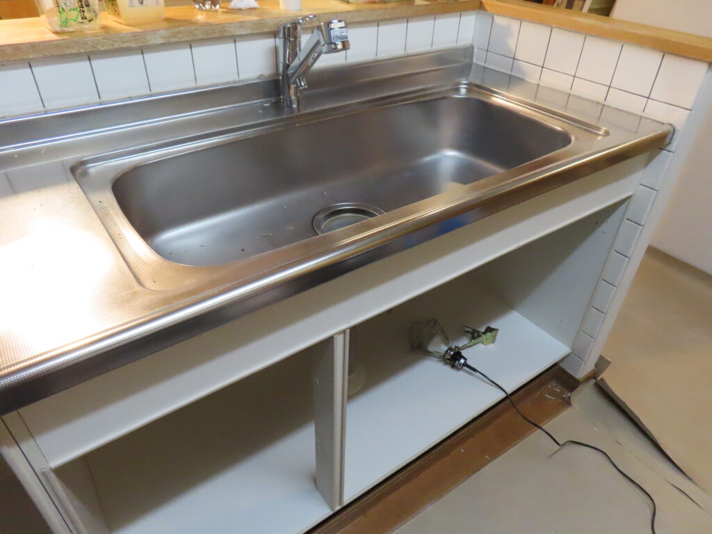 キッチン解体
