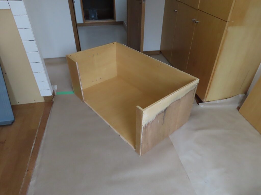 吊り戸棚解体