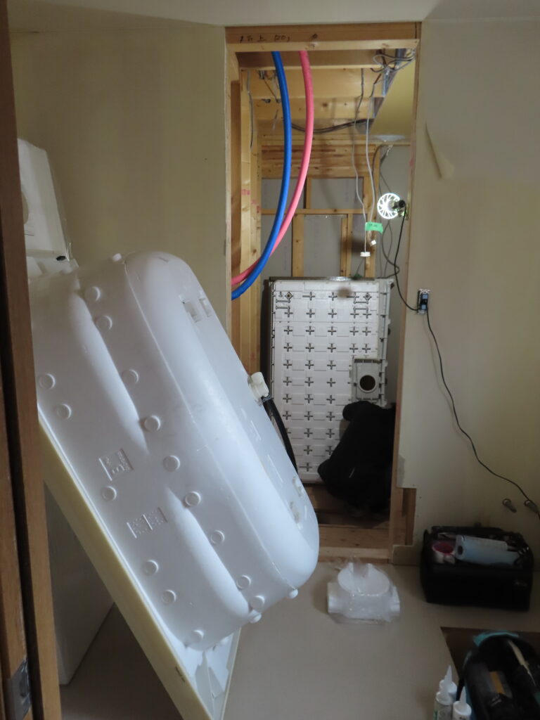 ユニットバス組立