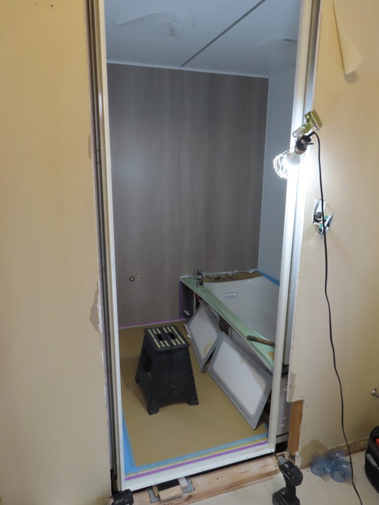 ユニットバス組立