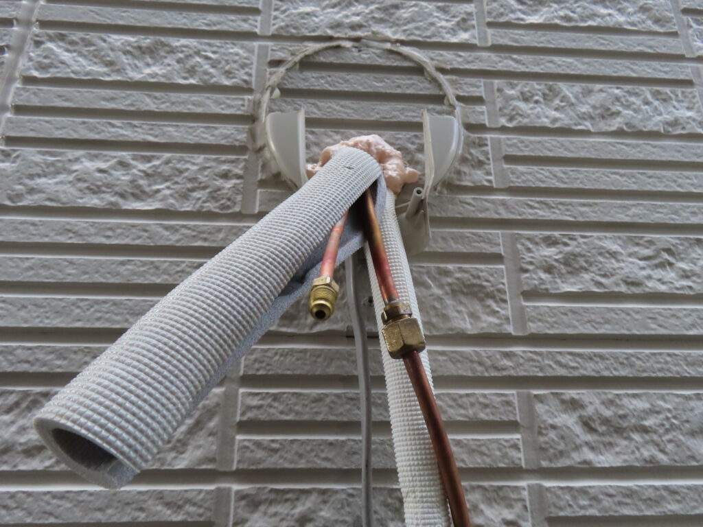 エアコン取り外し