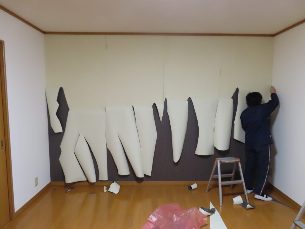 アクセントクロスはがし