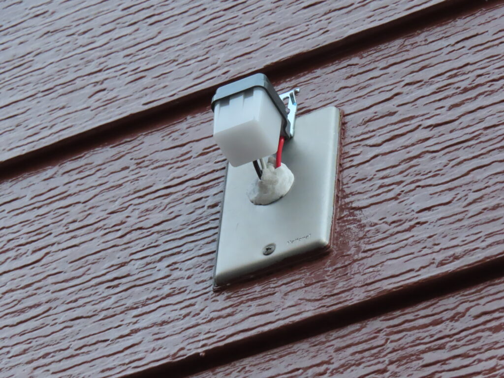 自動点滅器交換