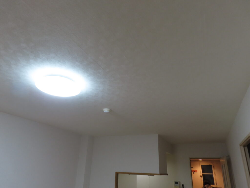 天井クロス貼り