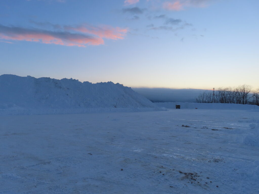 雪捨て場