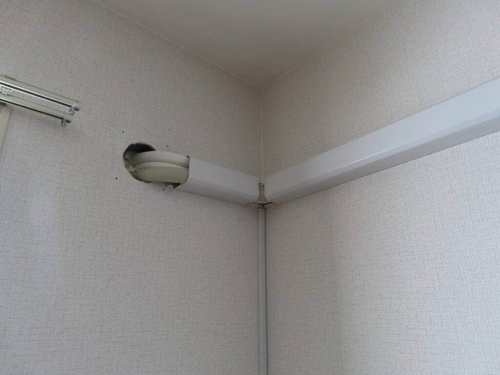 エアコン取付け