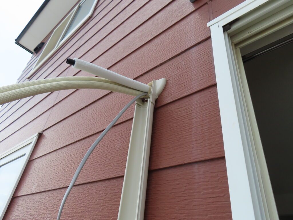 エアコン取付け