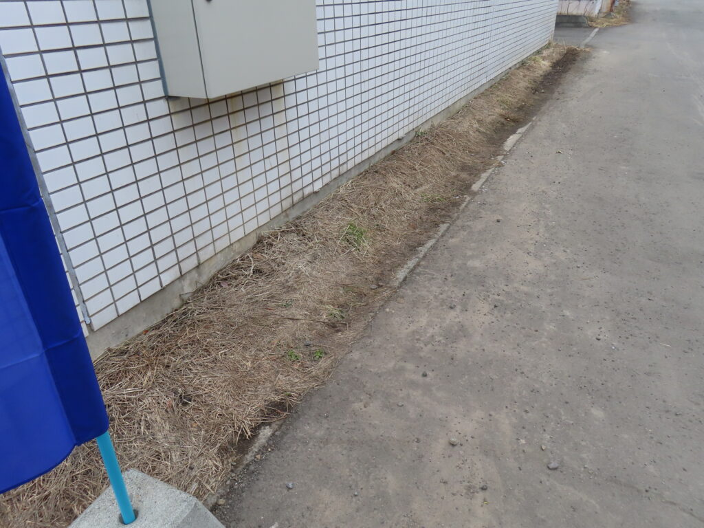 7号物件除草剤散布