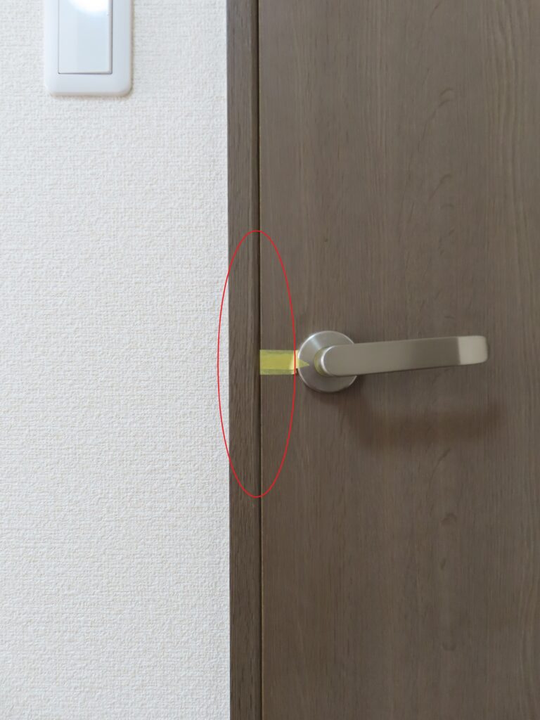 ドア付け替え