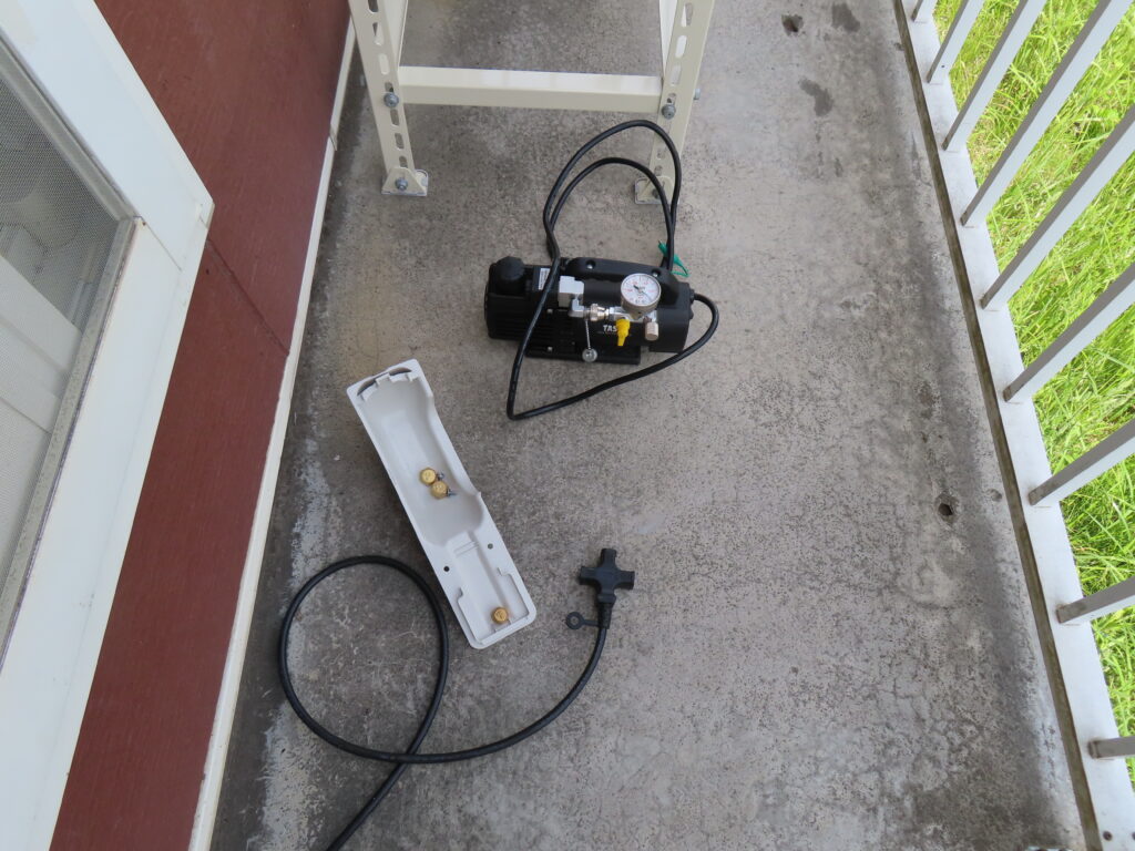 真空引き終了