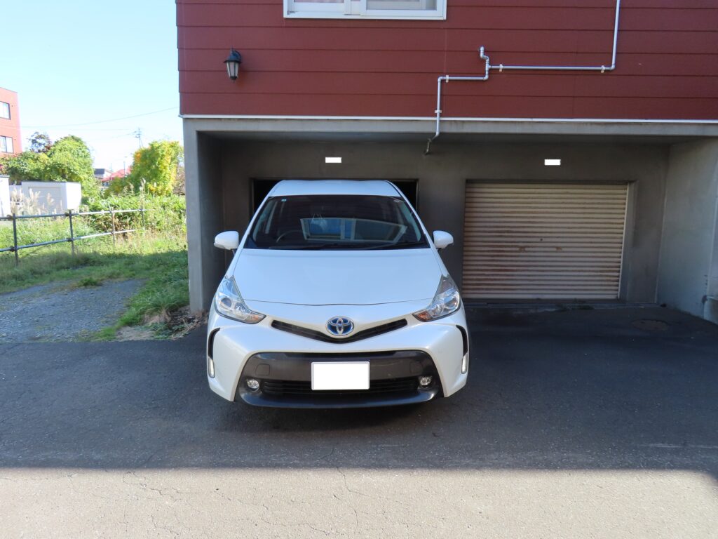 組み込み車庫